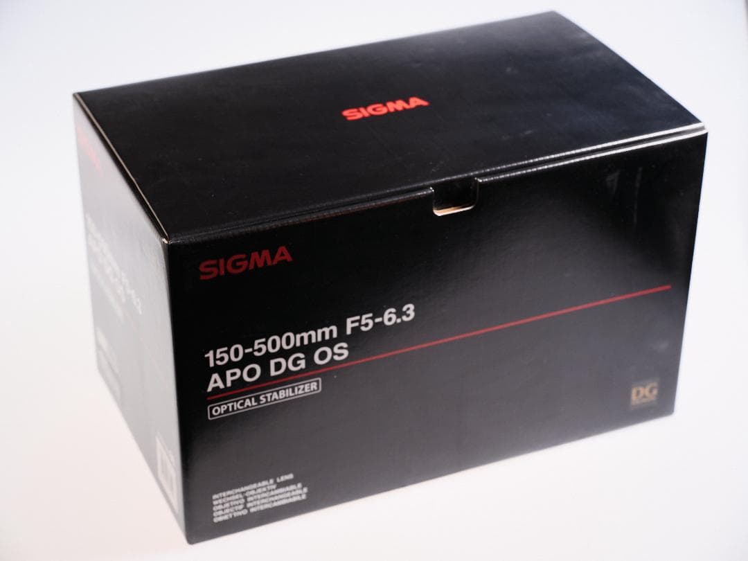 SIGMA 150-500mm F5-6.3 ズームレンズ ニコン用 Fマウント