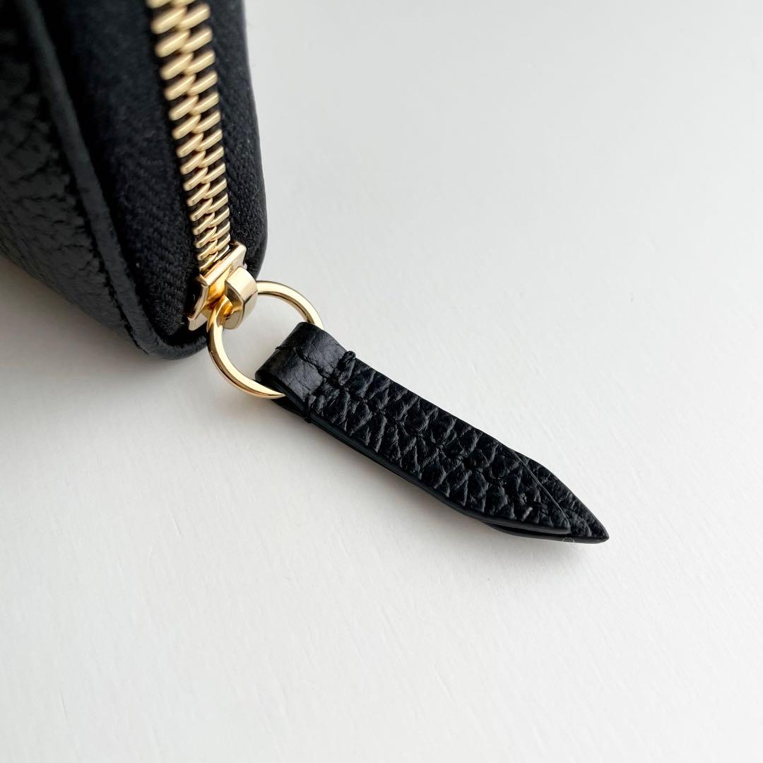 GUCCI グッチ 長財布 GGマーモント ダブルG ブラック 新品保管