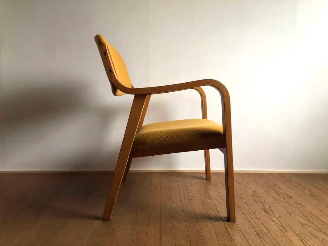 天童木工 ヴィンテージ イージーチェア ② 当時物 ラウンジチェア 坂倉準三