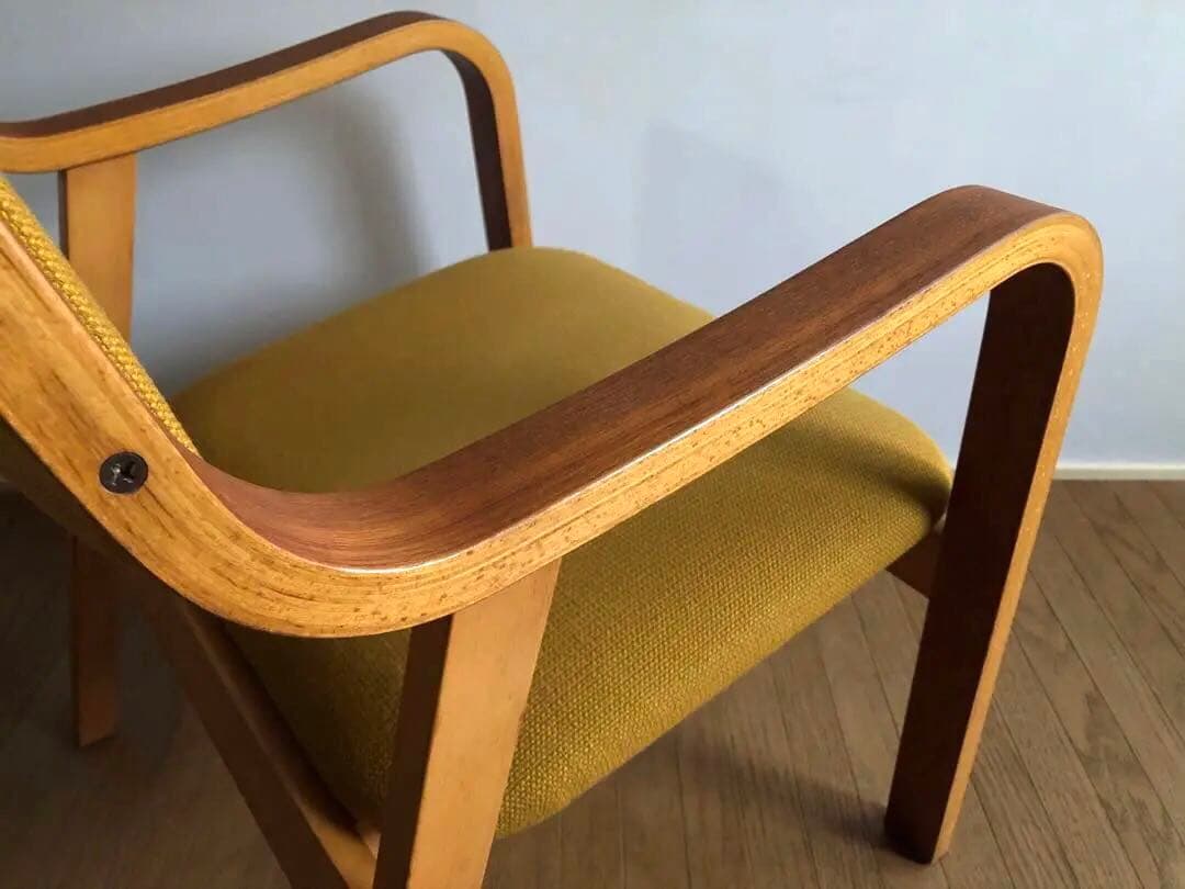 天童木工 ヴィンテージ イージーチェア ② 当時物 ラウンジチェア 坂倉準三