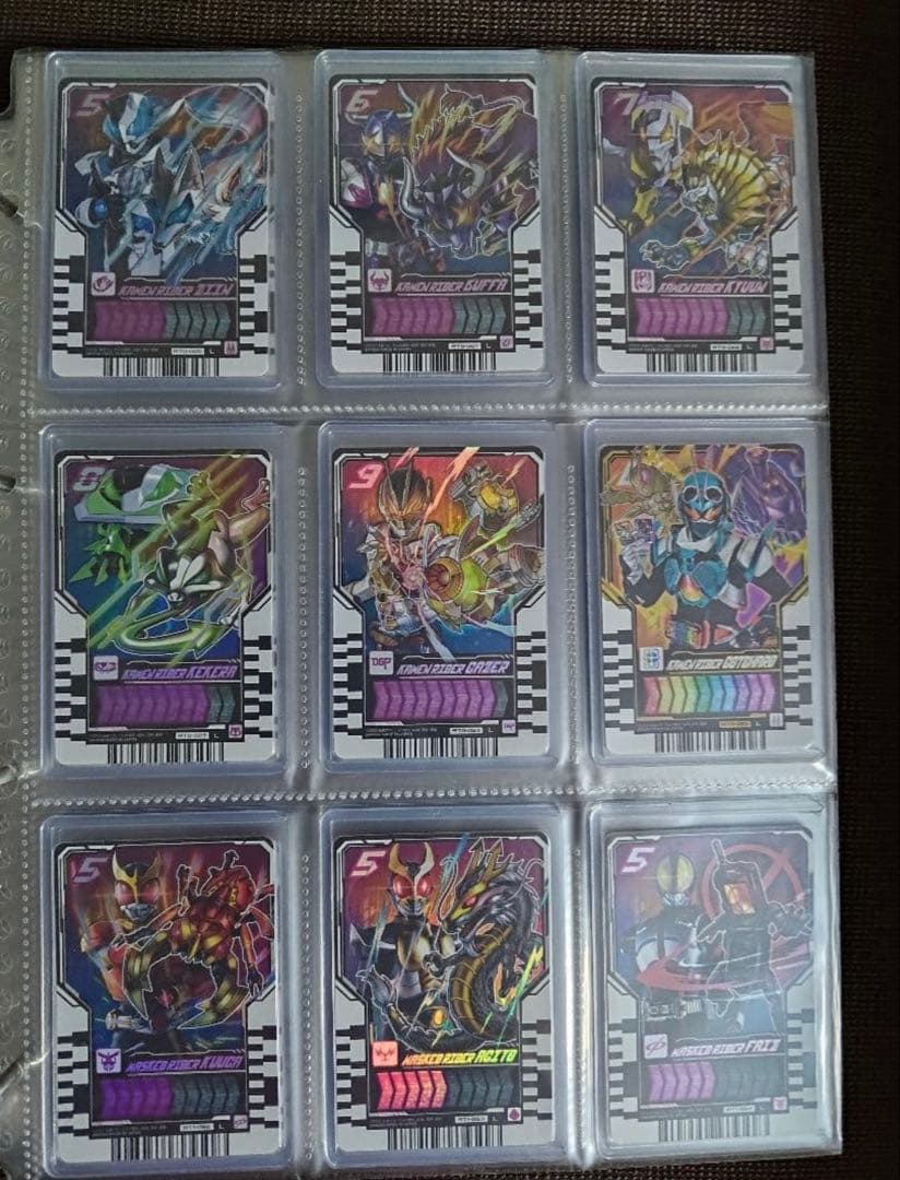 ライドケミートレカ Lレア107枚　まとめ売り