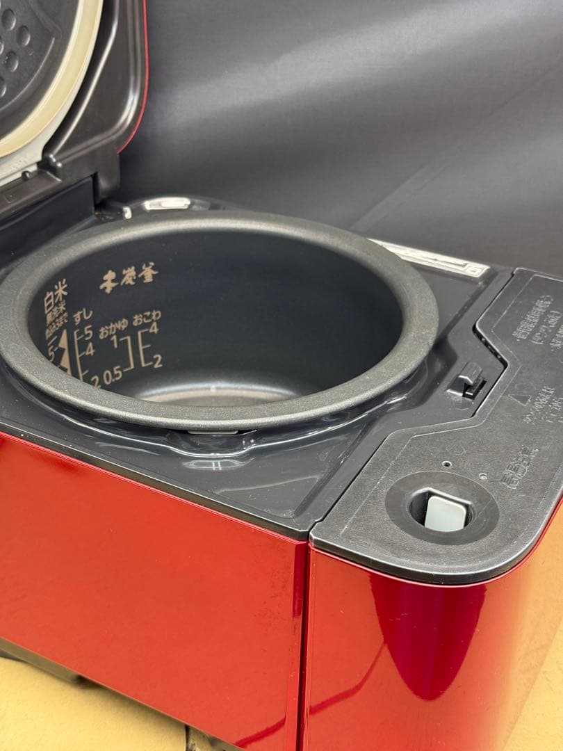 MITSUBISHI NJ-XWB10J IH炊飯器 赤 1.0L