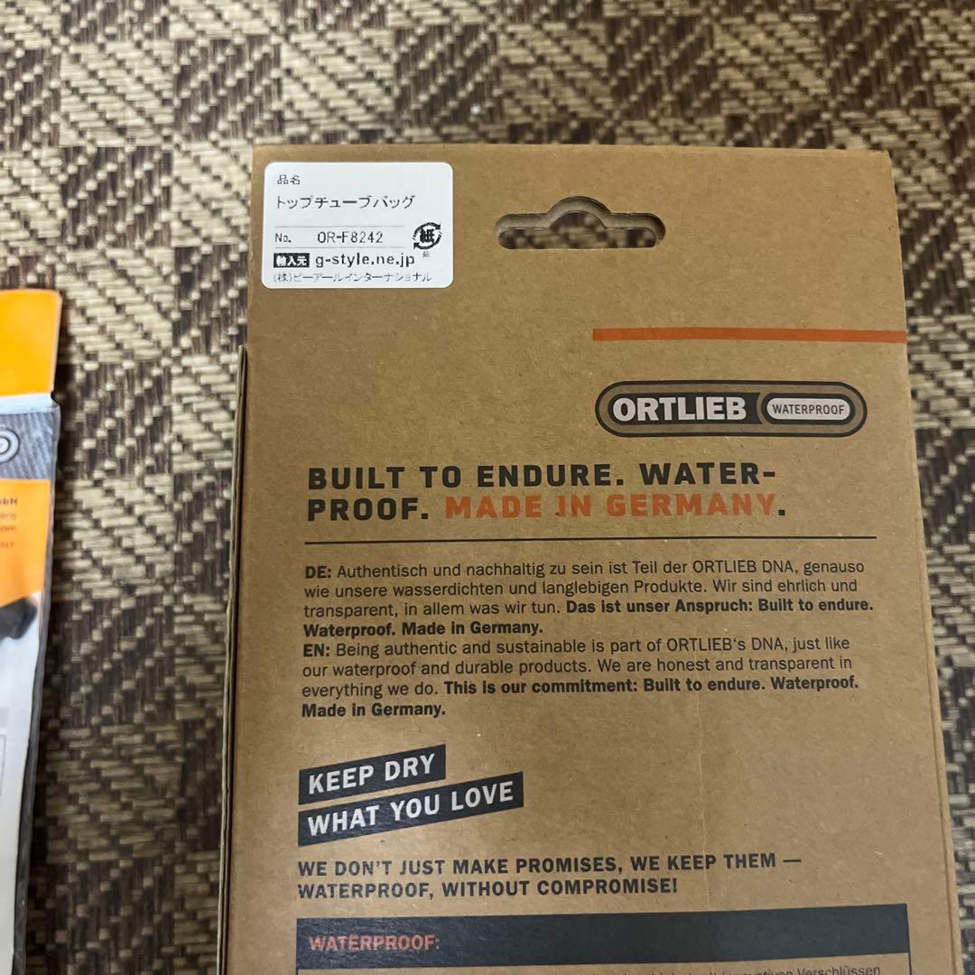 アクセサリー ORTLIEB Toptube Bag