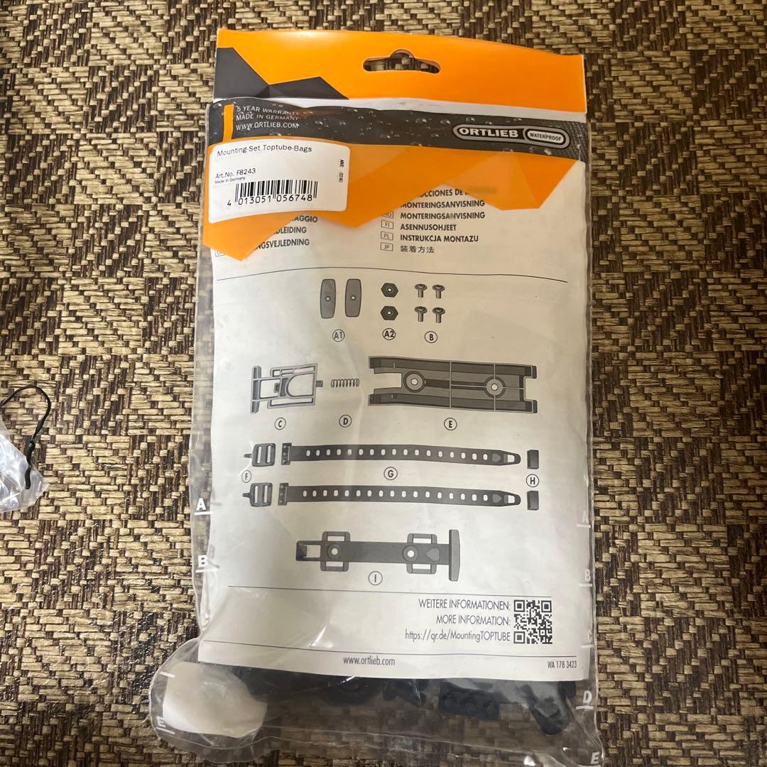 アクセサリー ORTLIEB Toptube Bag