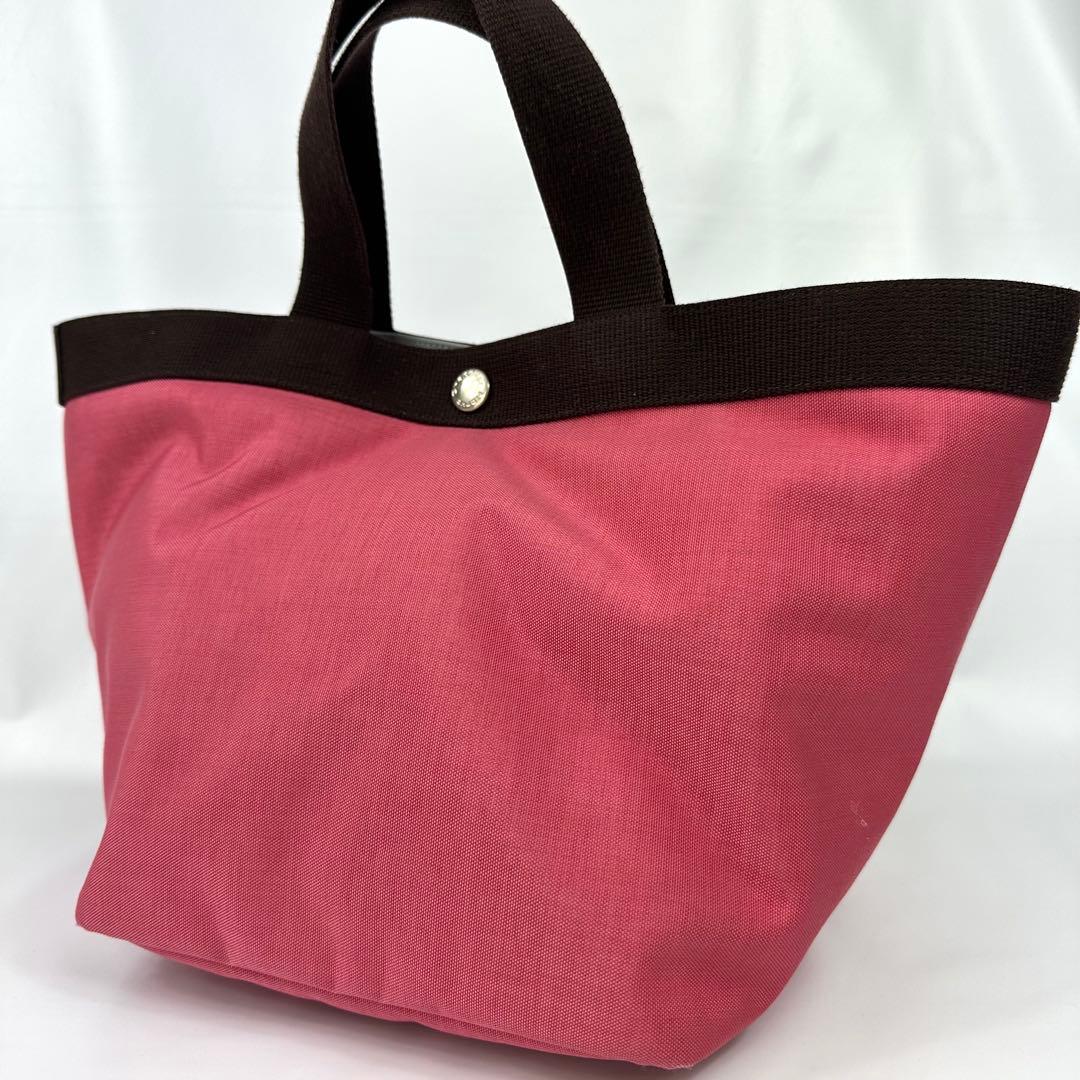 【えいこ】エルベシャプリエ 舟型 ハンドバッグ トートバッグ M 707C