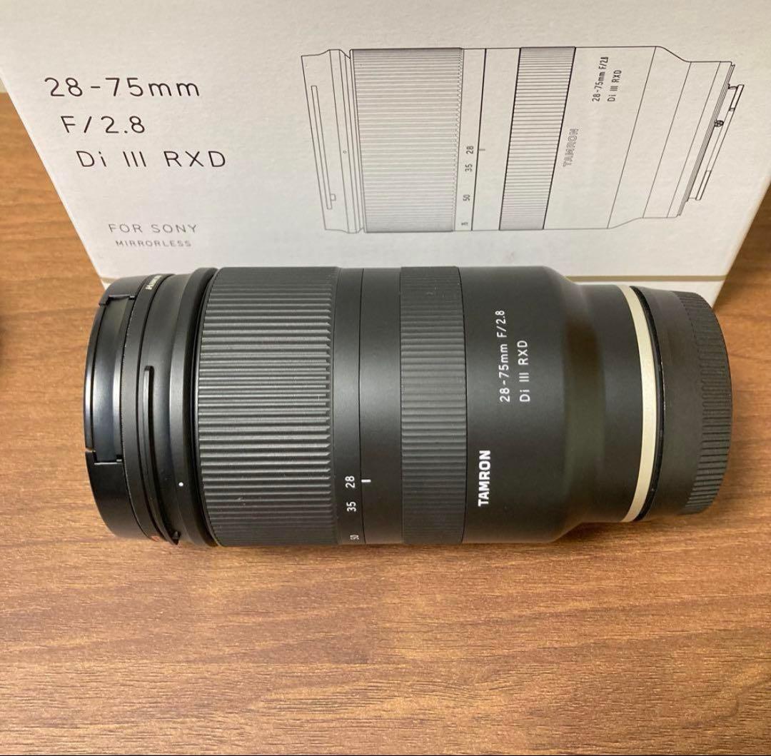 【美品】tamron 28-75mm F2.8 Di III RXD Eマウント
