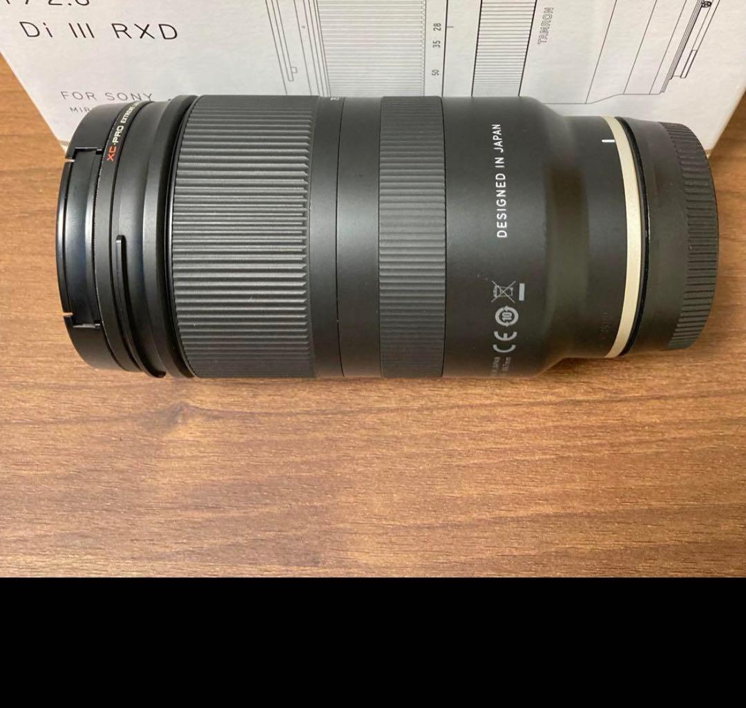 【美品】tamron 28-75mm F2.8 Di III RXD Eマウント