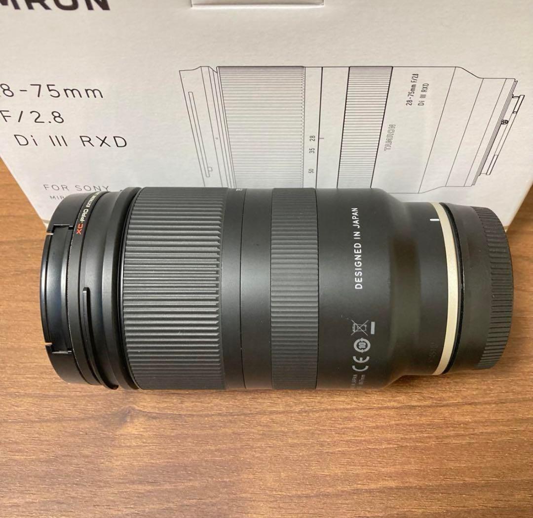 【美品】tamron 28-75mm F2.8 Di III RXD Eマウント