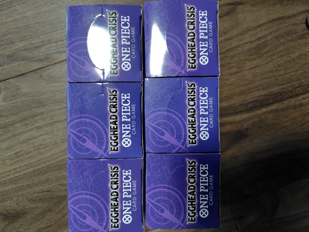 EGGHEAD CRISIS　エッグヘッド　６BOX　新品未開封　ワンピース