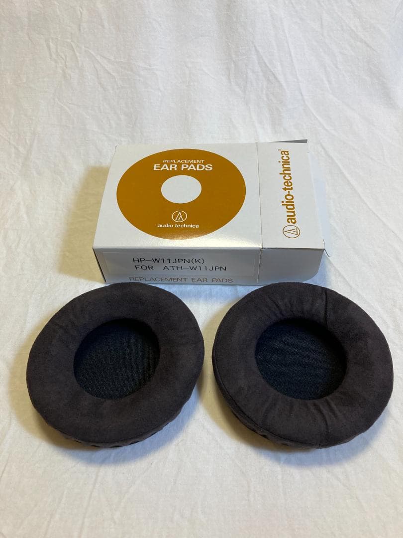 オーディオテクニカ ATH-W11JPN　交換用専用イヤパッド（未使用）付き