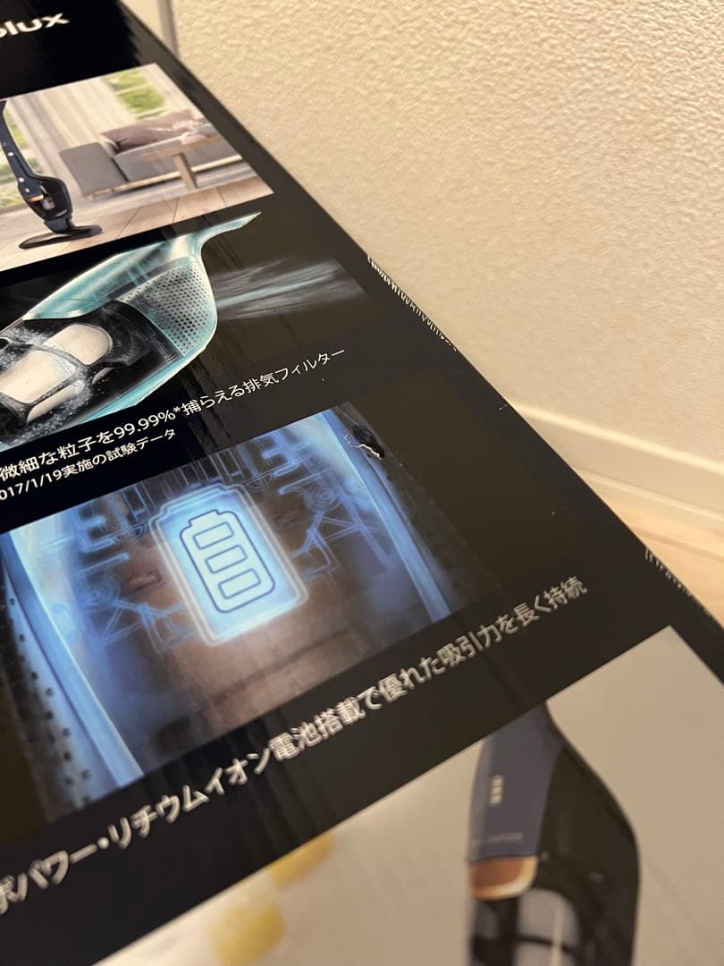 Electrolux Ergorapido Allergy コードレス掃除機