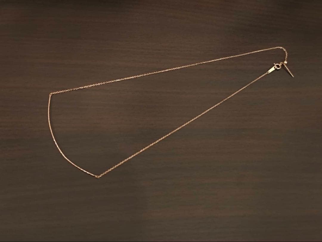 agete アガット チョーカー風 ネックレス k10