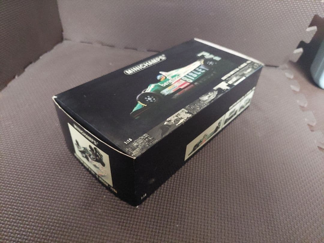 1/18 ミニチャンプス ベネトン  B186 1986 G.ベルガー