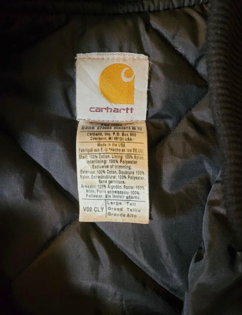 Carhartt ベスト CLY USA90s デトロイトジャケット