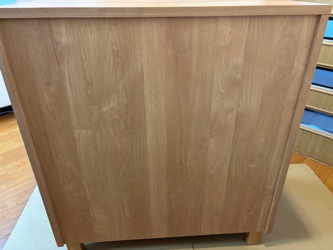 最終価格 日本製 あたたかみのあるアルダー材 美品 食器棚 レンジ台キッチン収納