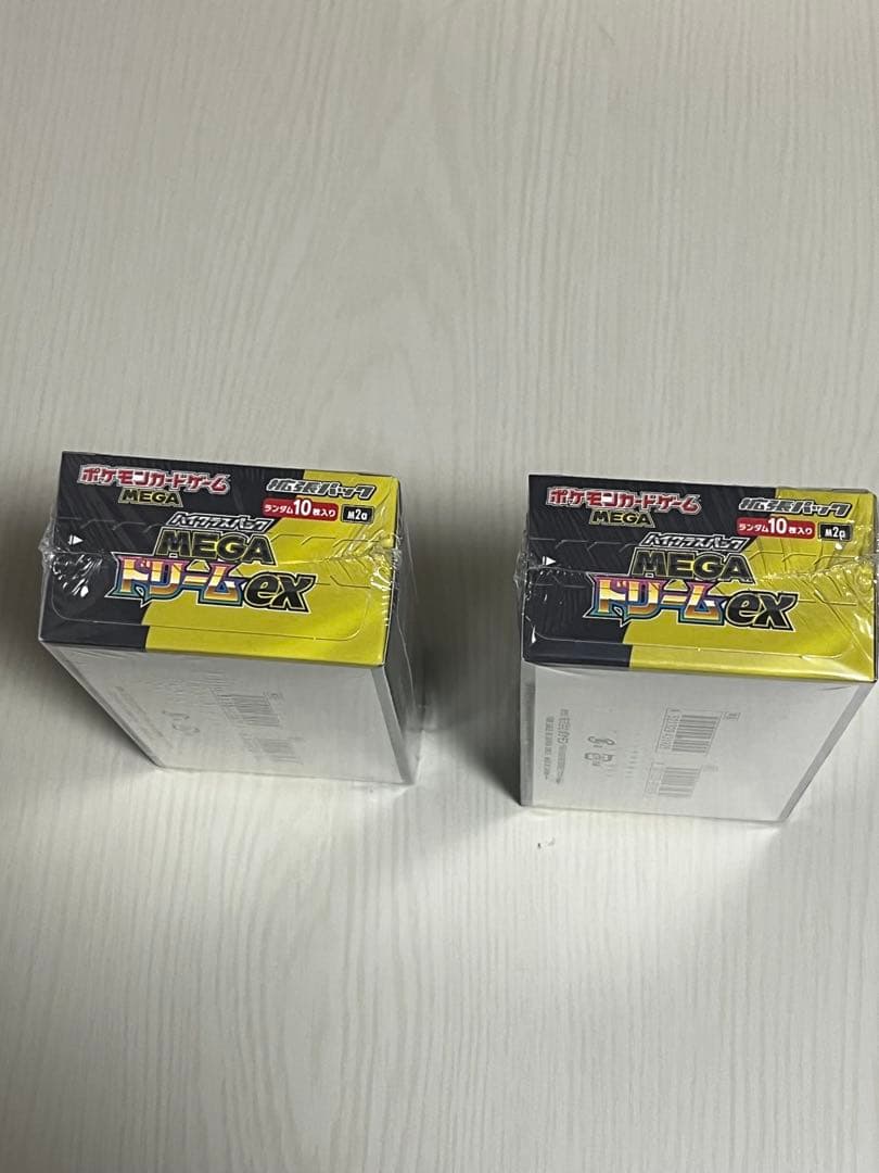 ポケモンカード MEGAドリームex 2box分 シュリンク付き