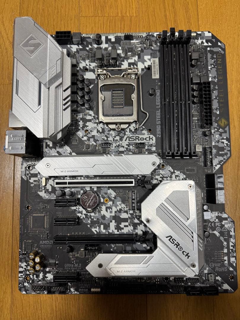 ASROCK Z390 STEEL LEGEND LGA1151 動作確認済み