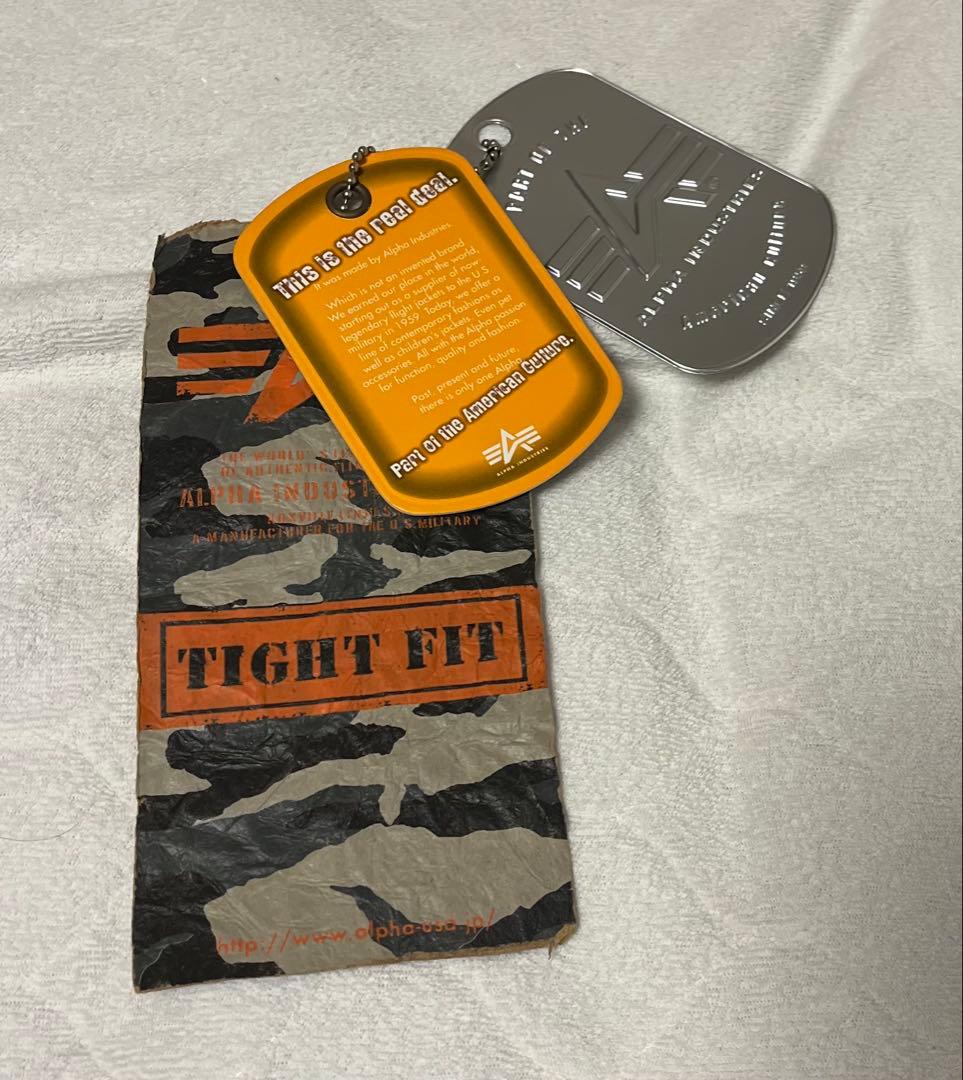 ALPHA INDUSTRIES N-3B TIGHT FIT 黒　Sサイズ