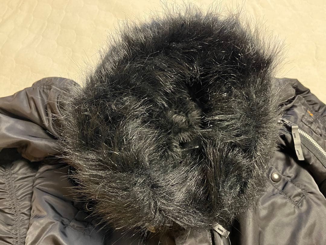 ALPHA INDUSTRIES N-3B TIGHT FIT 黒　Sサイズ