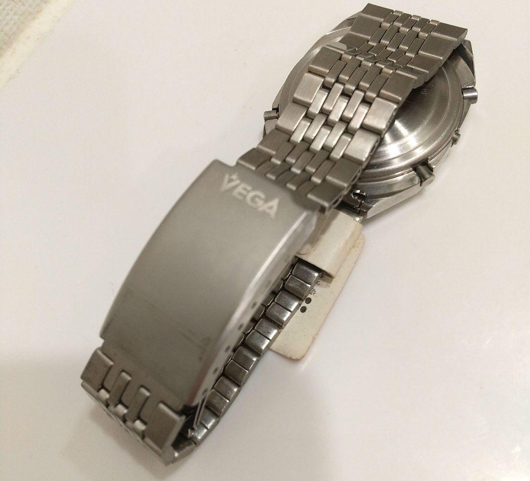 VEGA デジタル腕時計 VEH-246 SS 電池交換済み デッドストック