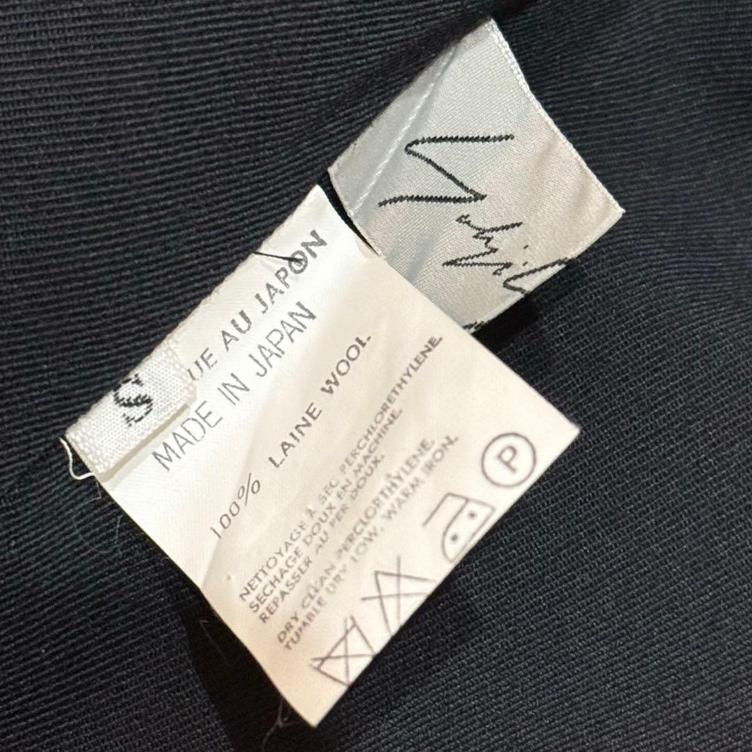 希少 ヨウジヤマモト 94AW 変形サルエル パンツ 黒 アーカイブ