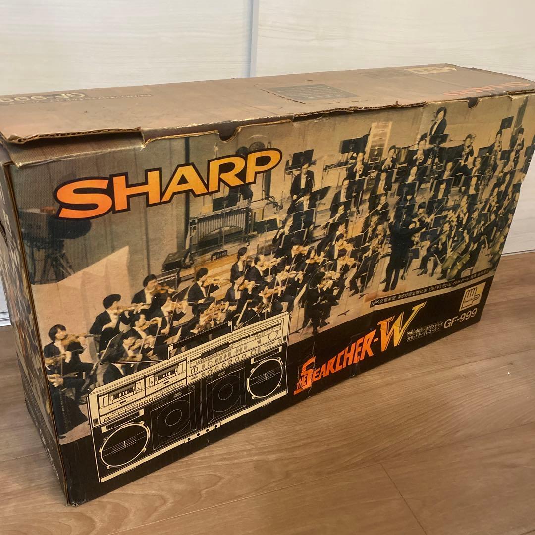 バ*ン様 【※空箱】SHARP THE SEARCHER-W GF-999 ラジ