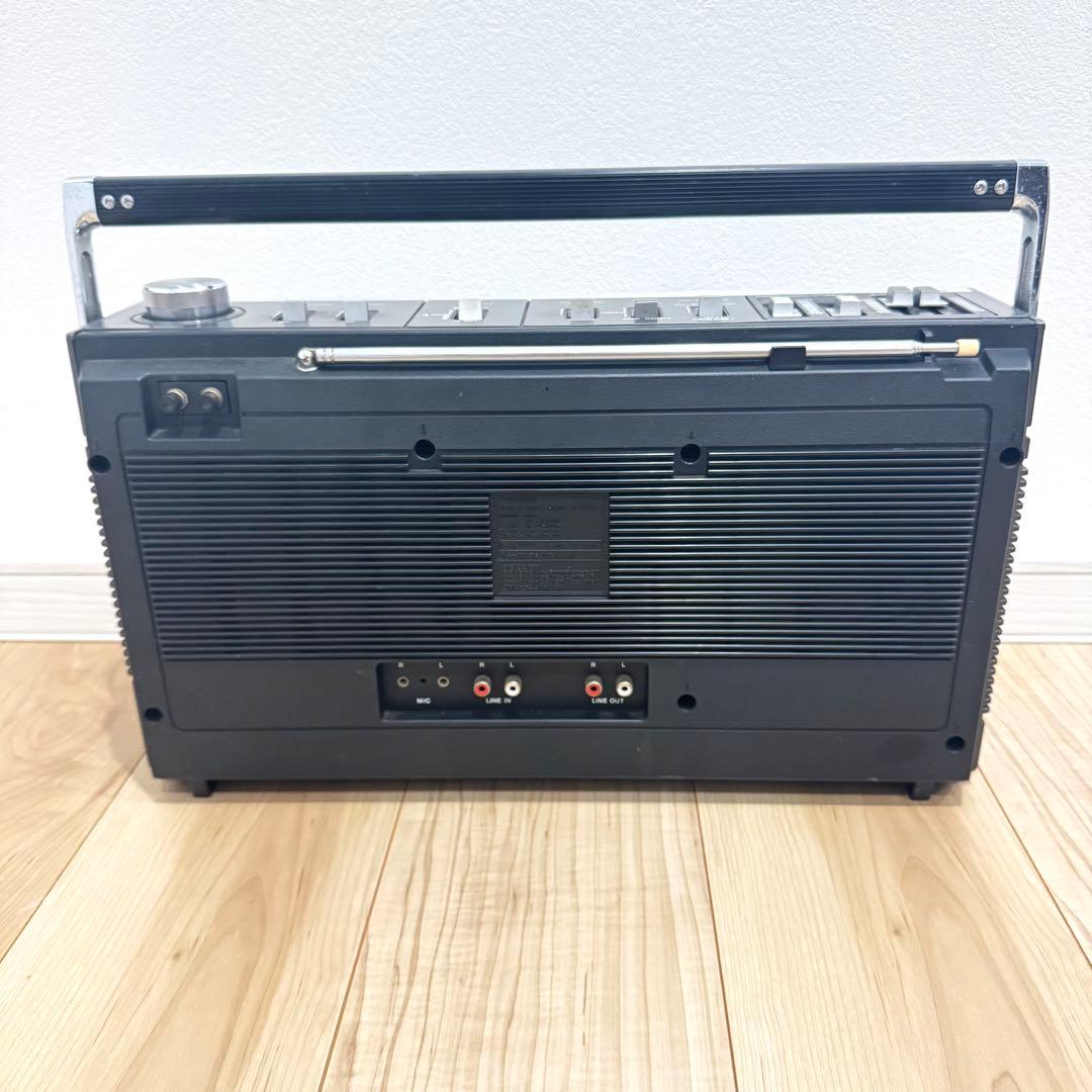【希少】 SONY ラジカセ CF-6300 動作品 カセットデッキ