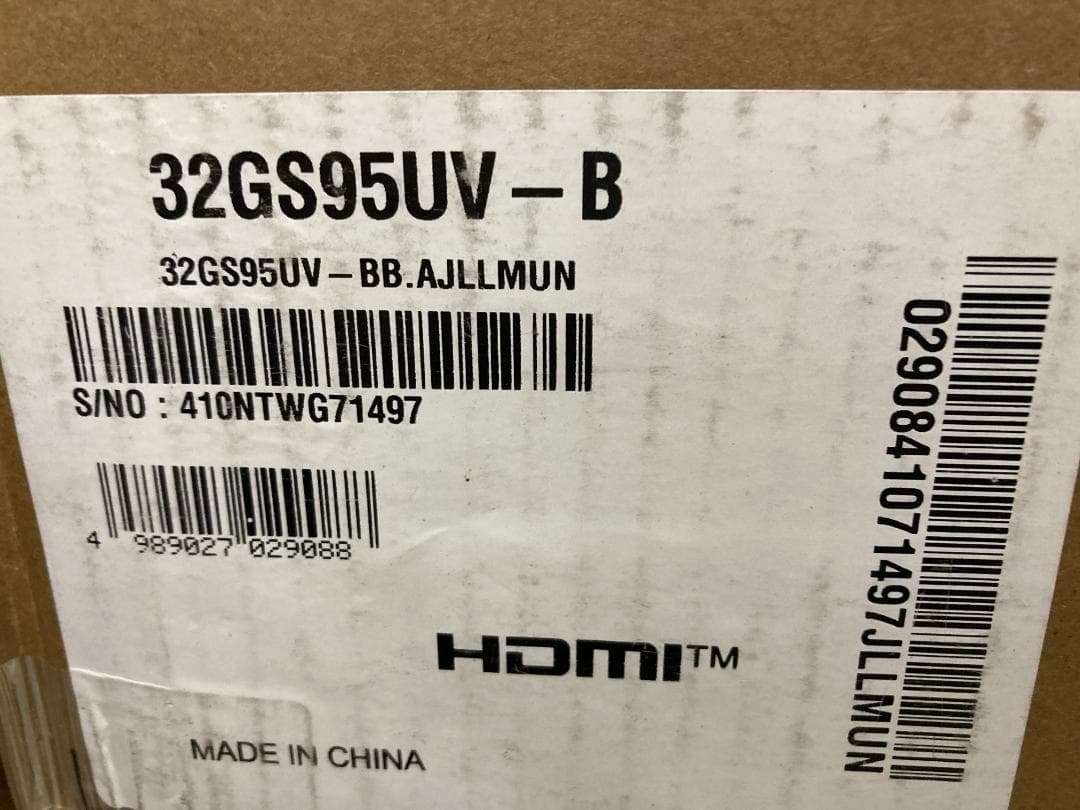 ま*ん様 LG ゲーミングモニター UltraGear OLED 32GS95U