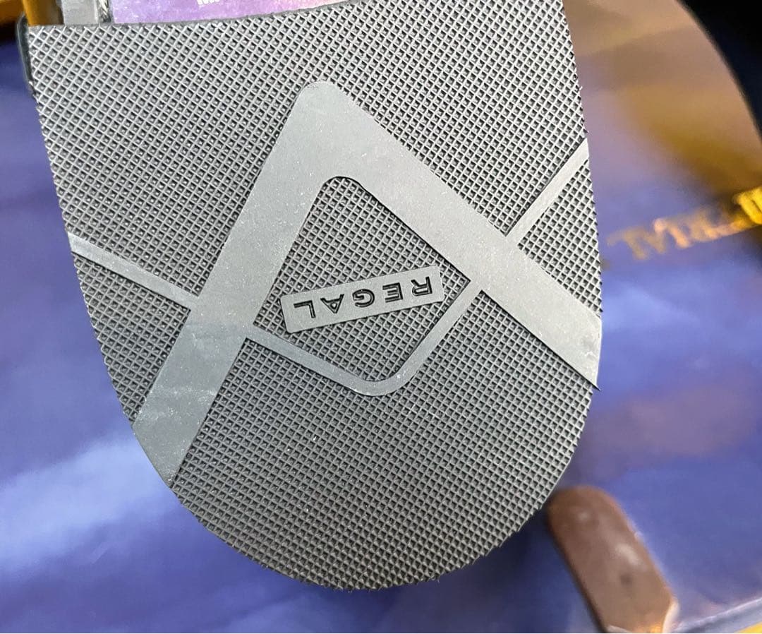 【サダ様】リーガルビジネスシューズモンクストラップスクラッチタフレザー27