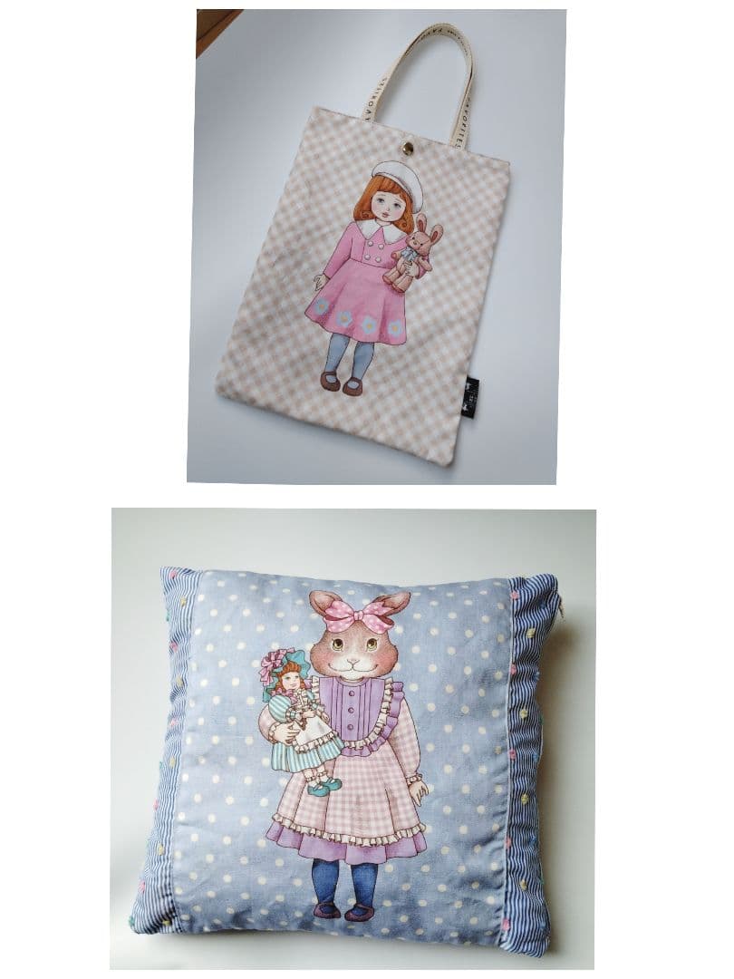 愛☆女の子のミニバッグ　ハンドメイド