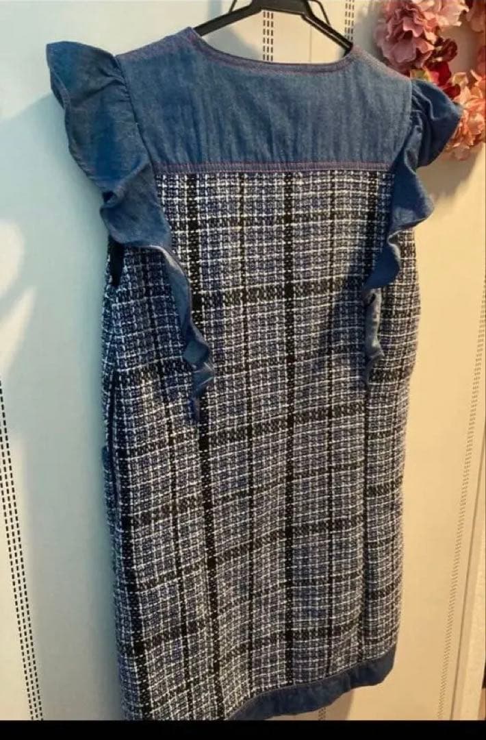 めちゃ可愛い　CHANEL ワンピース　M ブローチ2 CCボタン ノベルティ