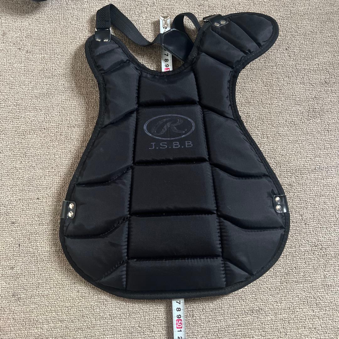 限定値下げ！ローリングス　キャッチャー　防具　プロテクター　少年軟式用　JSBB