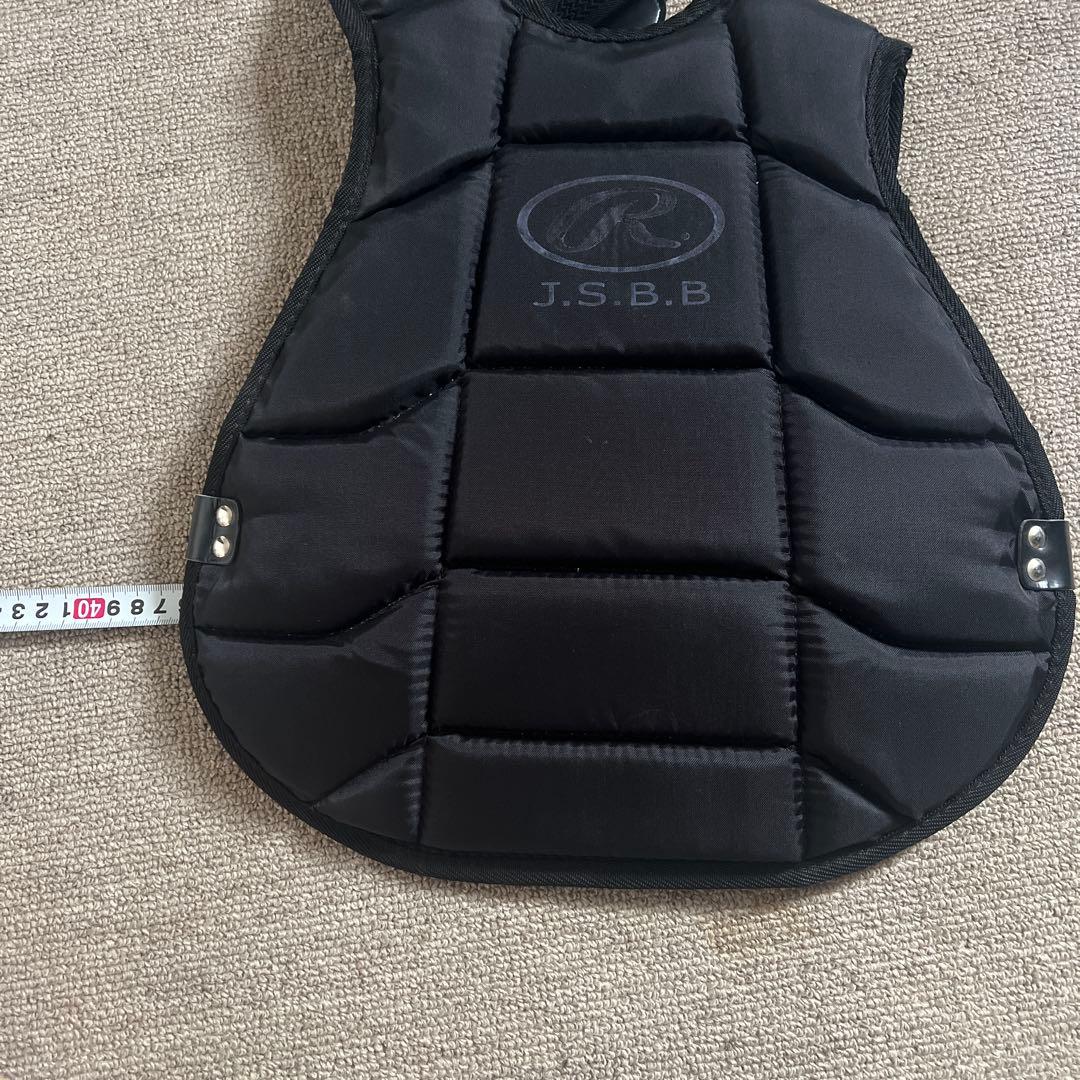 限定値下げ！ローリングス　キャッチャー　防具　プロテクター　少年軟式用　JSBB