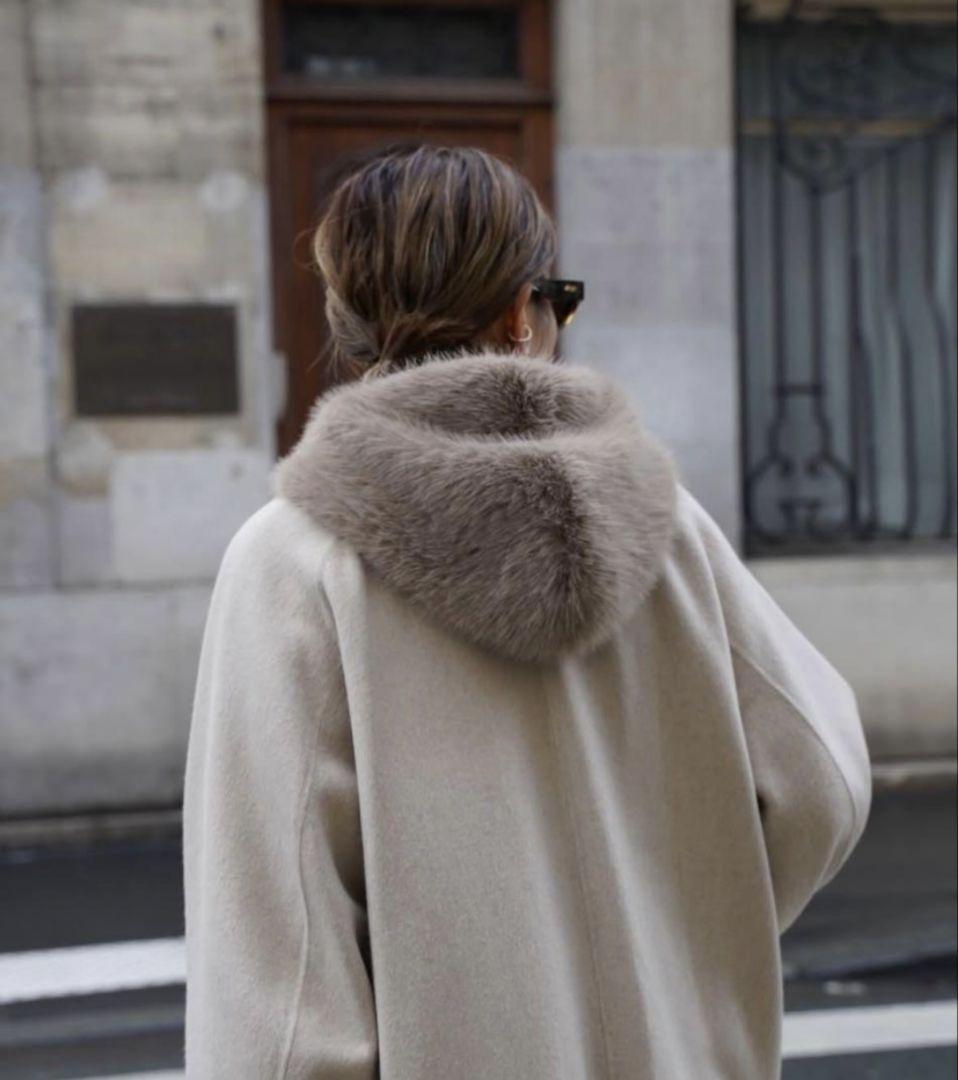 CELERI セルリ FUR BALACLAVA ドゥーズィエムクラス ベージュ