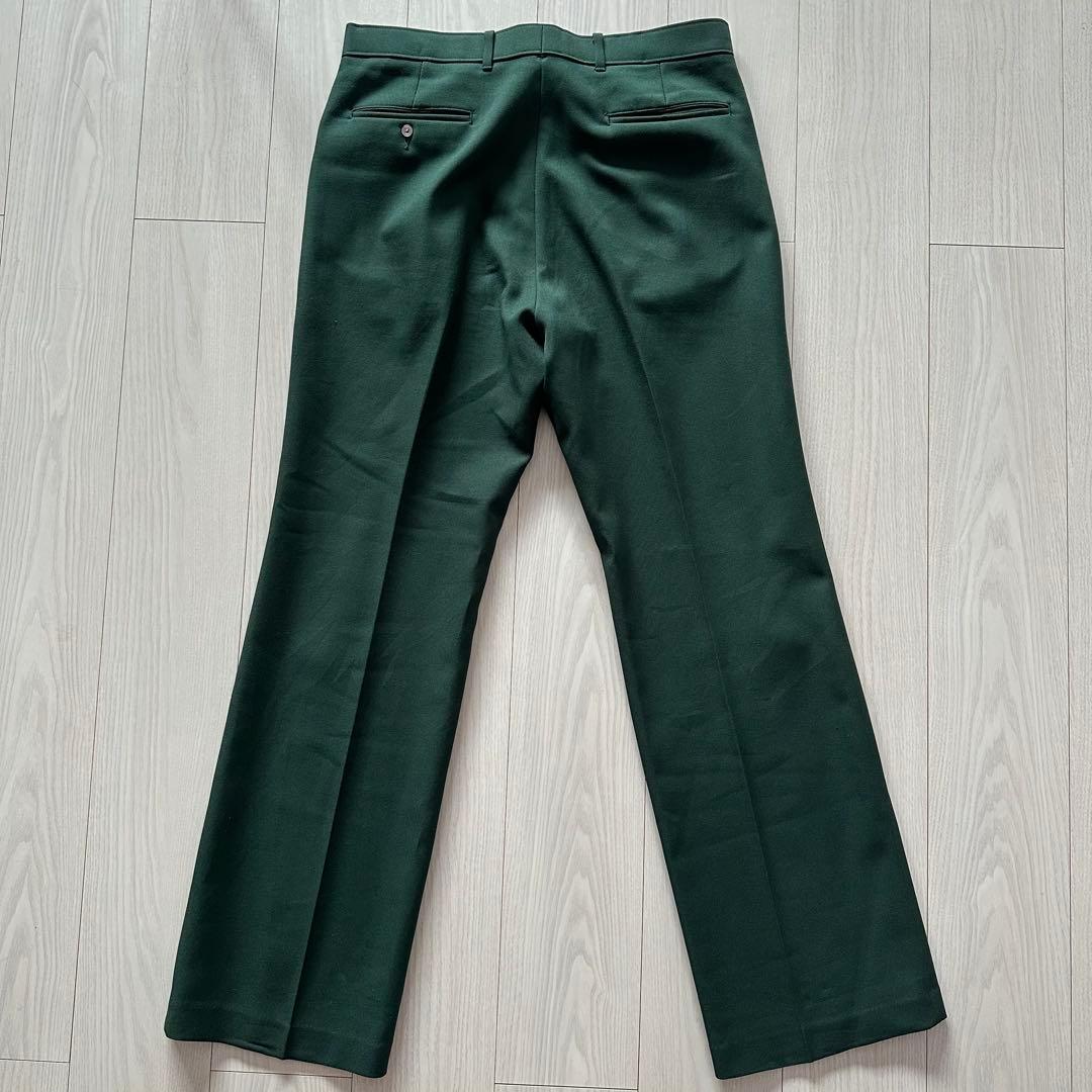 80s Levi's ACTION SLACKS グリーン　W35相当
