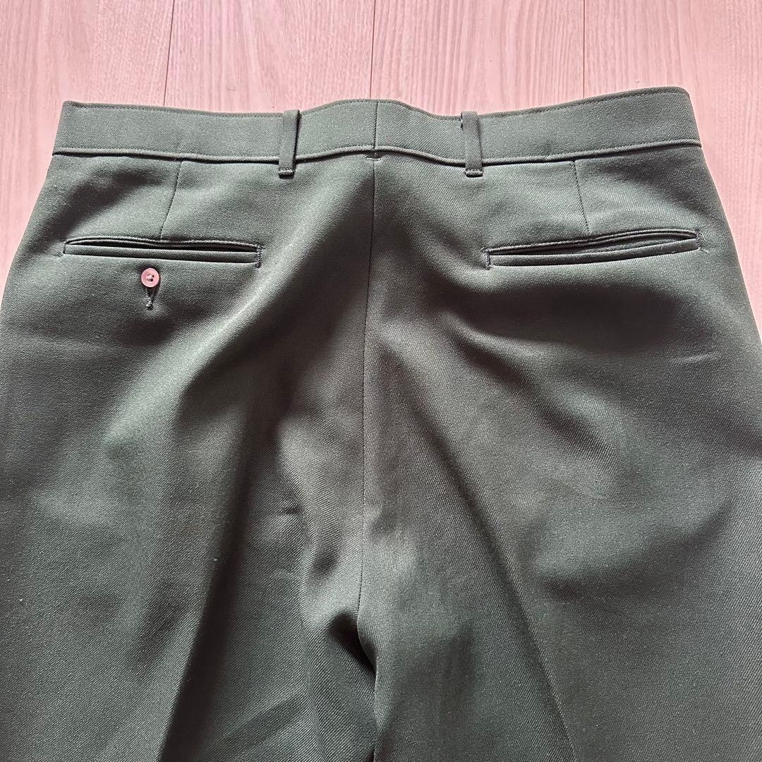 80s Levi's ACTION SLACKS グリーン　W35相当