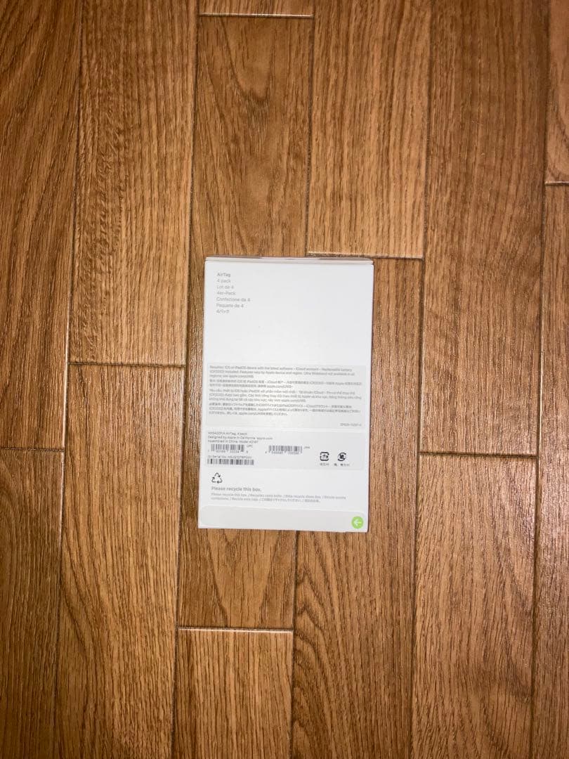 Apple AirTag 4個入り