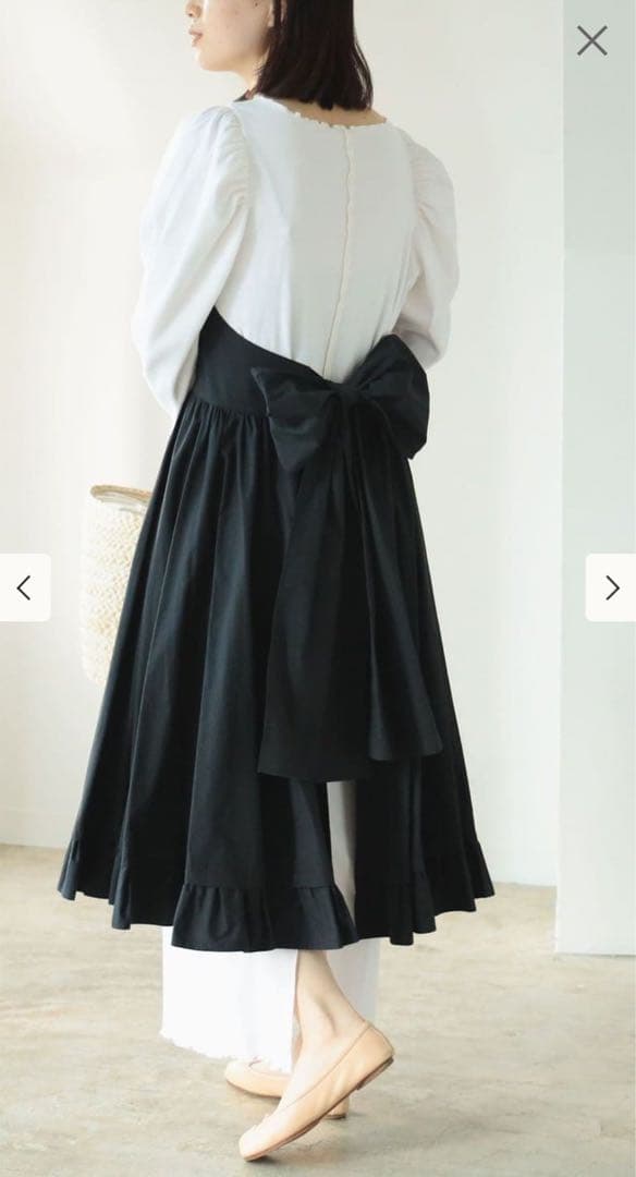 【新品未使用】DEAN＆DELUCA ✕BEAMS エプロン　黒