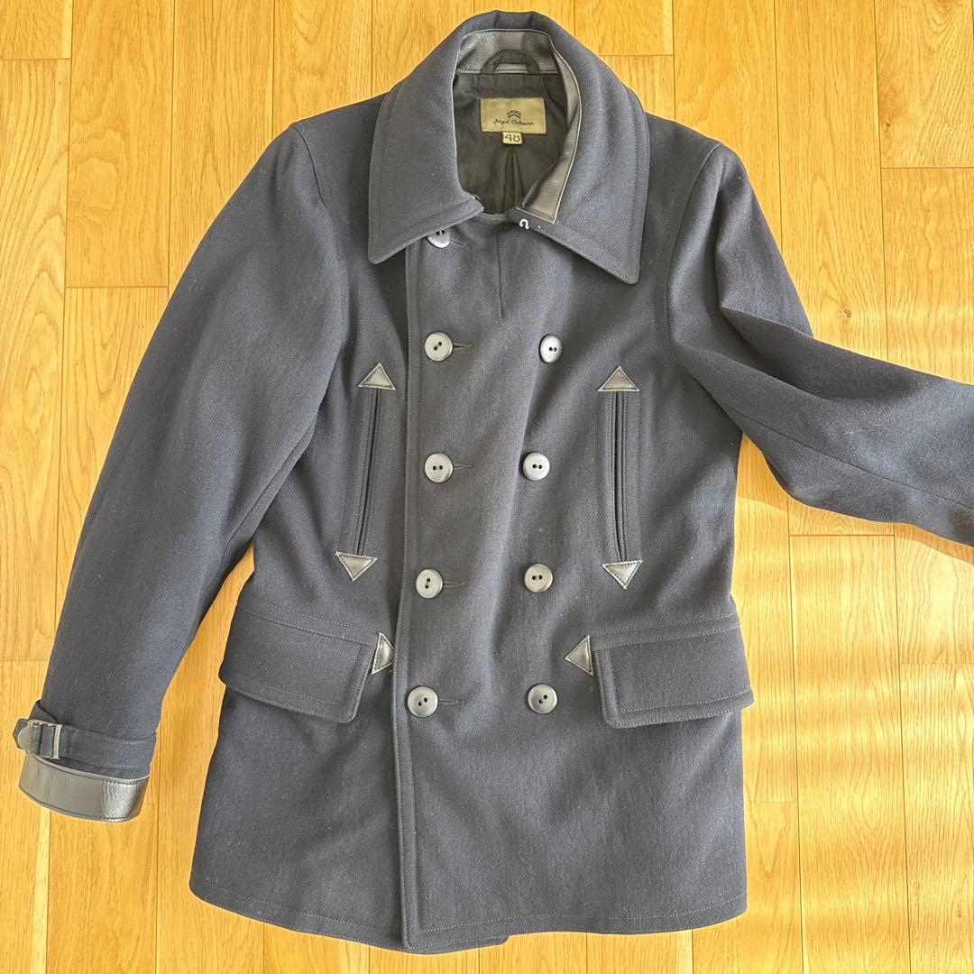 Nigel Cabourn ネイビー ピーコート 48 メイドインジャパン