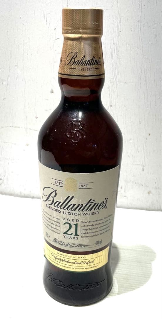 未開封バレンタインBallantine's 21年ブレンデッドスコッチウイスキー