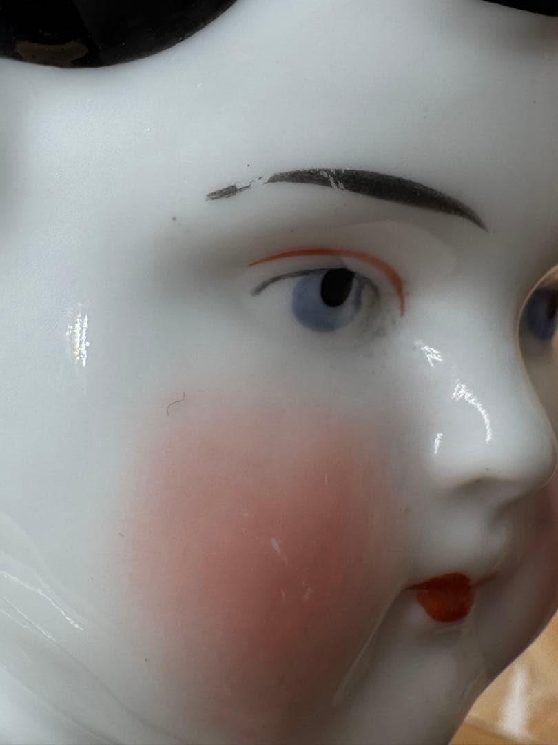 n*o様 ドイツ　アンティーク　チャイナドール　ヘッド　アグネス