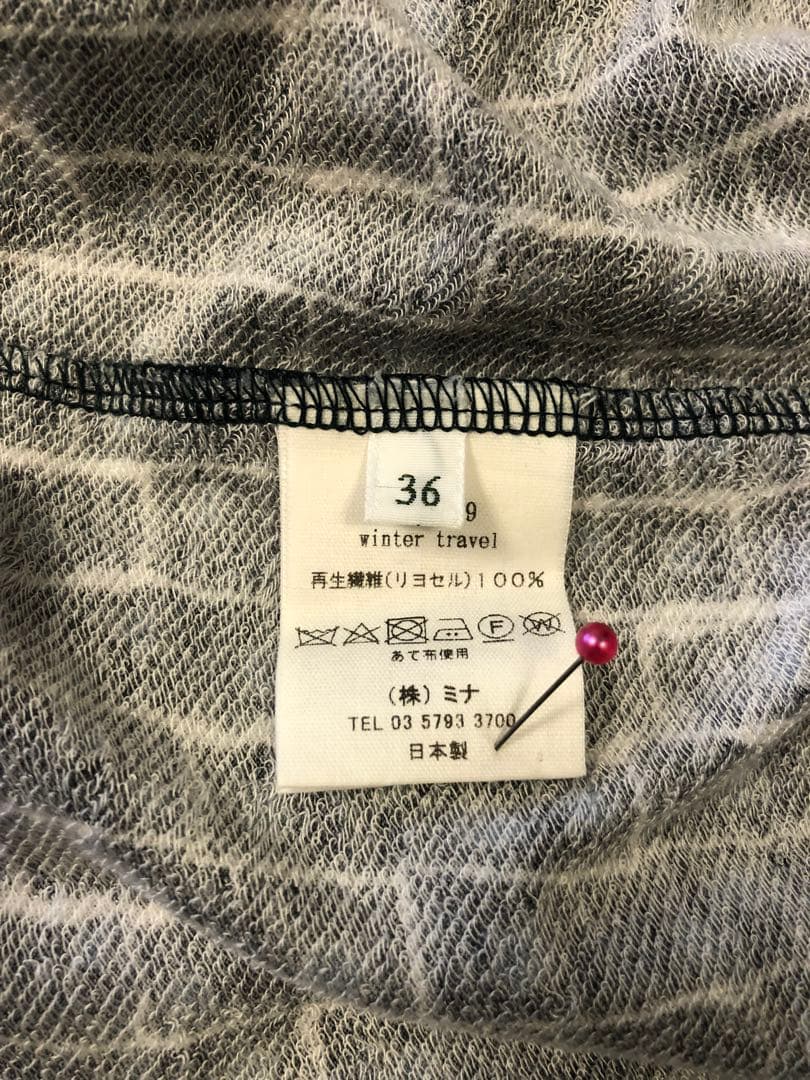 ミナペルホネン ワンピース　winter travel