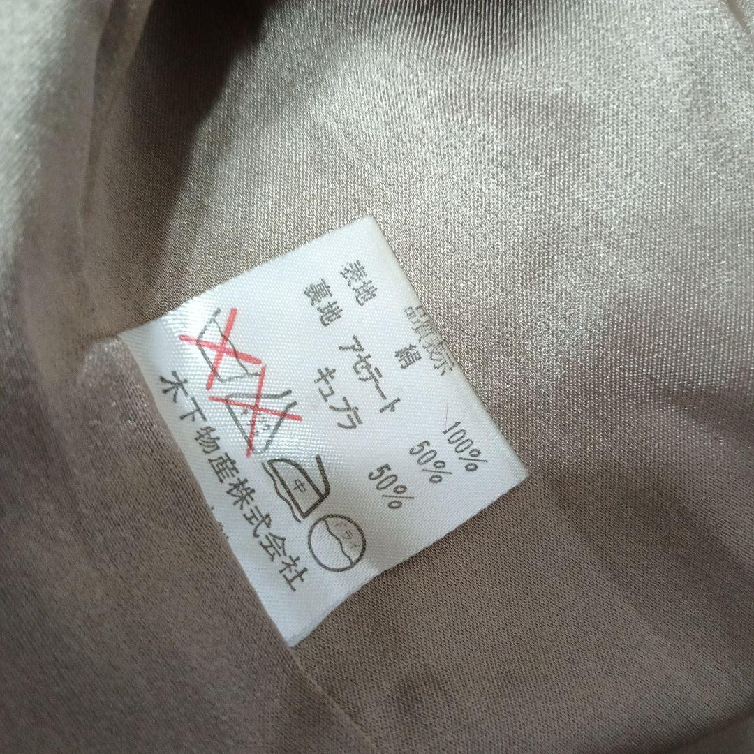 palody リアルファーライナー付き シルク×毛皮 2way コート М