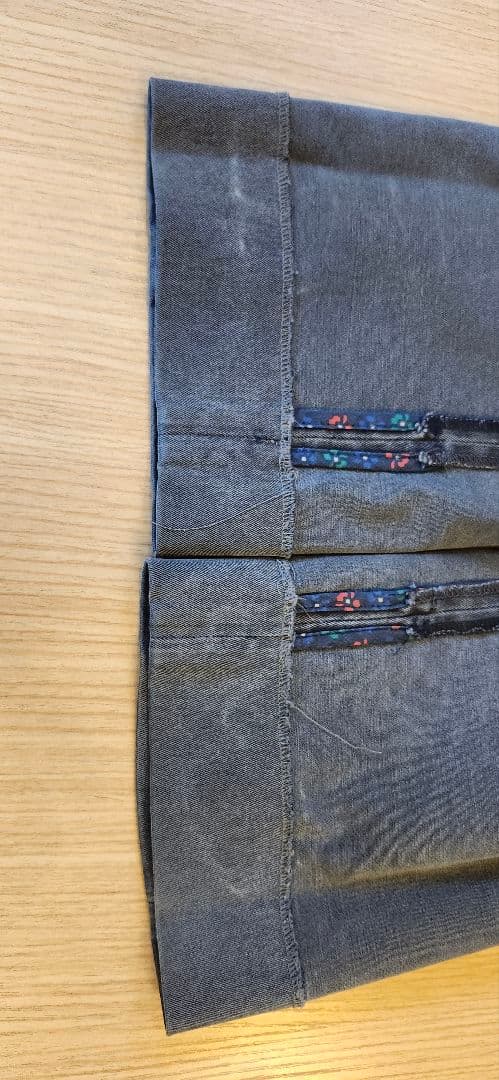 PT01 パンツ Flower フラワー 前立て釦止め