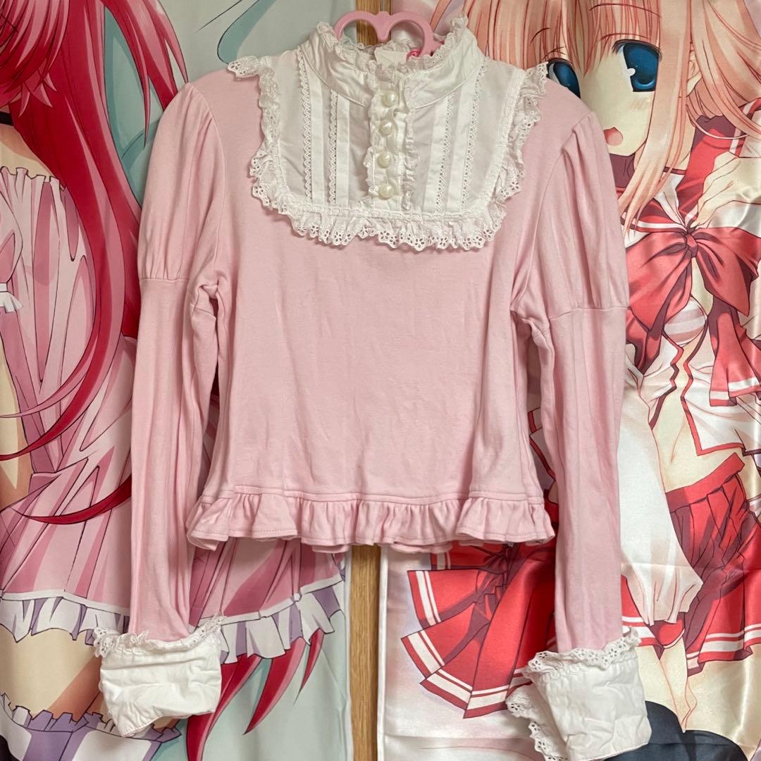 アンジェリックプリティ　angelic pretty　カットソー　ピンク