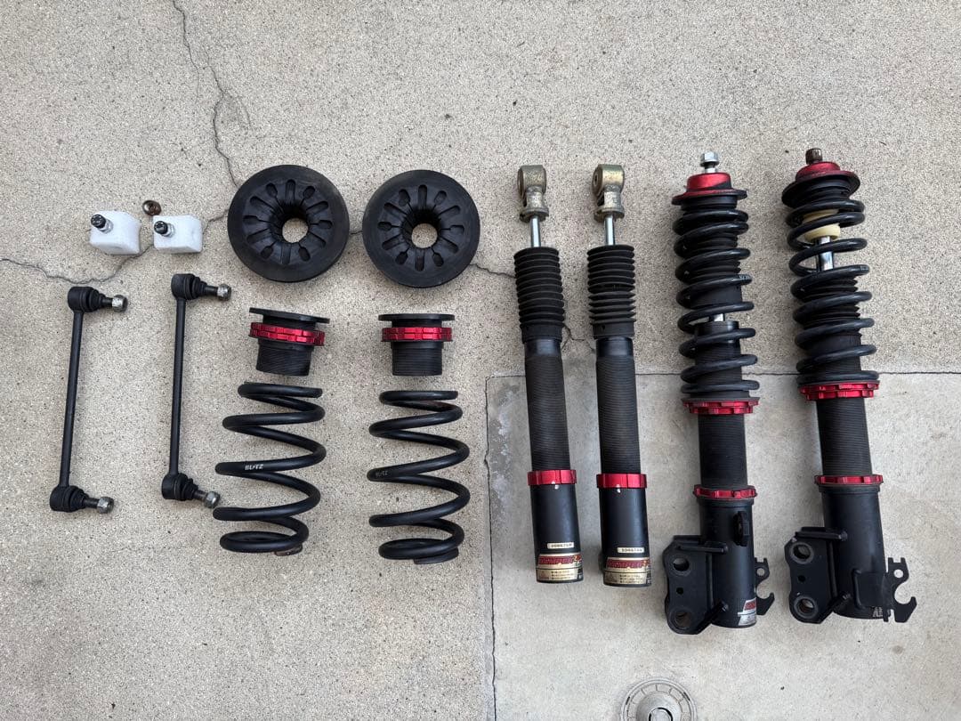 BLITZ車高調 サクシード・プロボックス160系