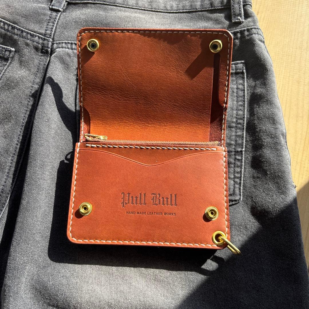 トラッカーウォレット　ショート　コンチョ