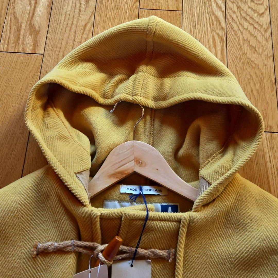 ✨新春セール✨未使用 グローバーオール ダッフルコート ヘリンボーン 英国製 L