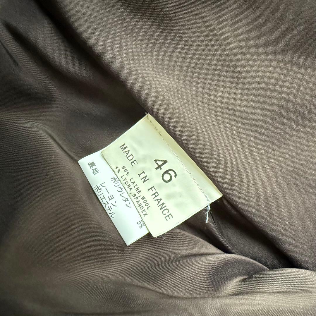 Agnes b.homme PARIS セットアップスーツ グレンチェック 46