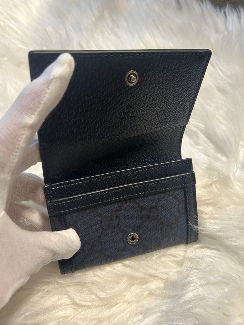 グッチ　GGスプーリームキャンバスダブルGカードケース　763286 2067